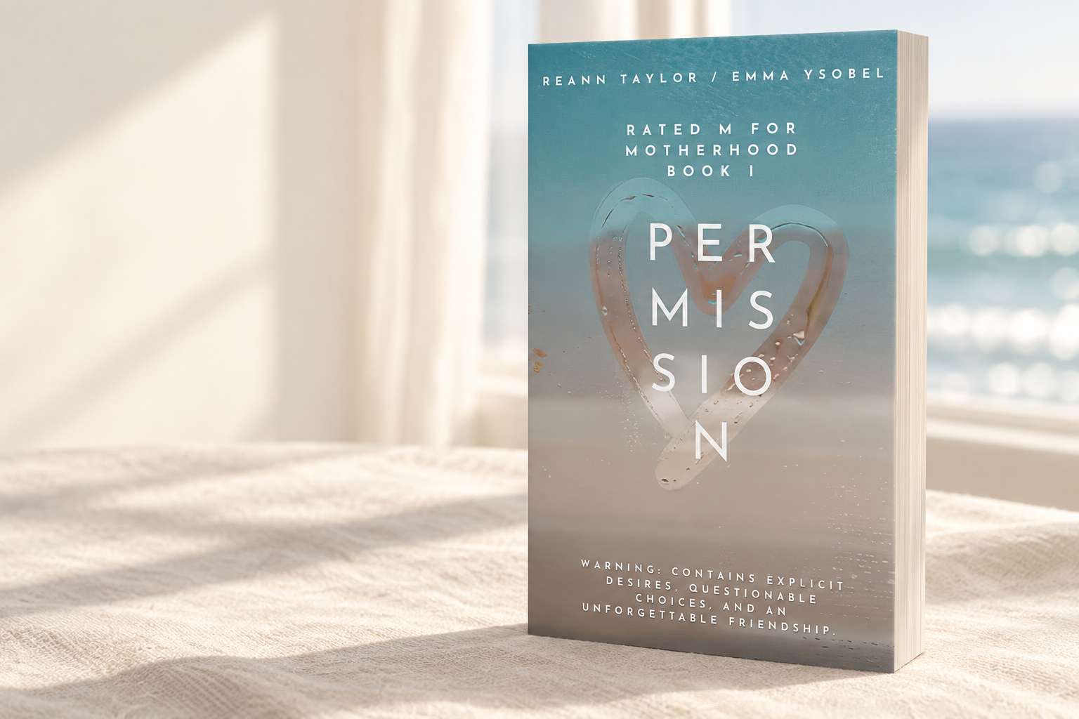 Permission by Reann Taylor and Emma Ysobel, standing in soft coastal light